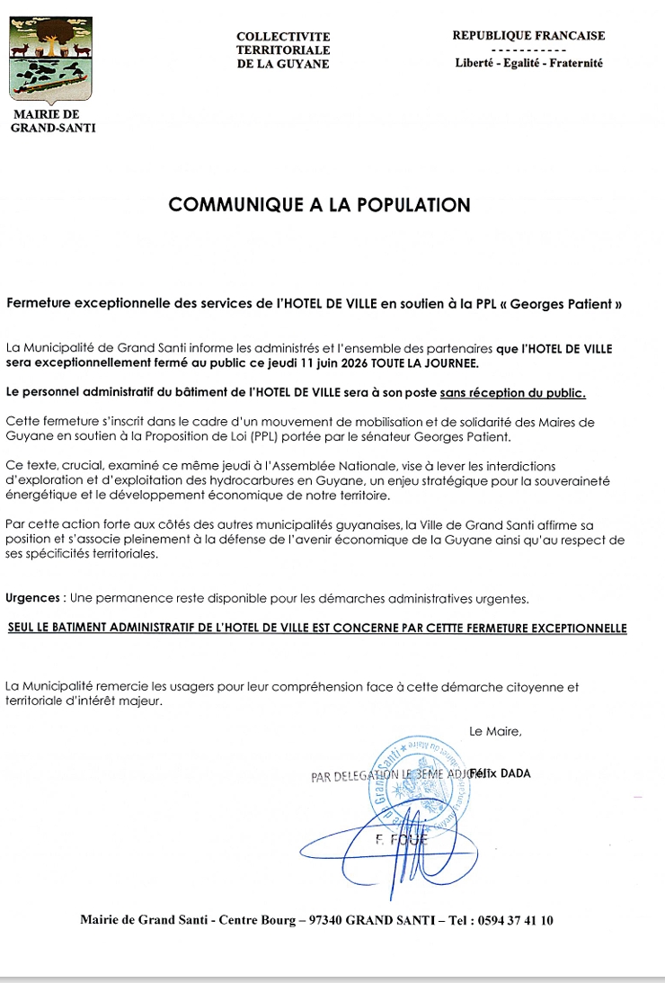 Communiqué